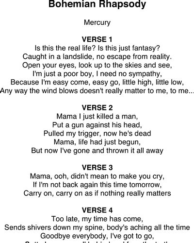 mama i killed a man lyrics|bohemian rhapsody lyrics meaning.